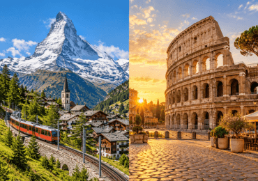 Encantos de Suiza e Italia